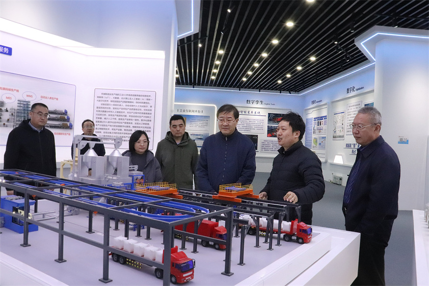 濰坊市科技局深入博陽機械調研 jing準對接產業(yè)鏈技術需求